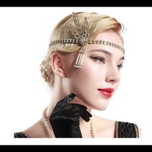 flapper headband *great gatsby inspired*
